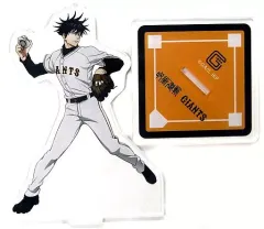 【中古】アクリルスタンド・アクリルパネル 伏黒恵 描き下ろしアクリルスタンド 「呪術廻戦×読売ジャイアンツ」