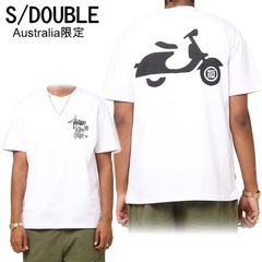 【新品】エスダブル Tシャツ S/Double AU限定 Ultra Glide T-Shirt 半袖 ホワイト ロゴ ストリート メンズ レディース ユニセックス 正規品
