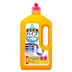 【Wash Lab】 強粘度パイプクリーナー 800g 塩素系　【日用品】