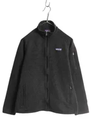 【お得なクーポン配布中!】 パタゴニア ベターセーター ジャケット レディース M 古着 18年製 Patagonia フリース セーター ブルゾン フルジップ アウトドア ブラック