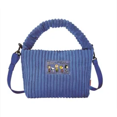 ☆ BLUE ☆ ROOTOTE8348　IP.テ゛リ.コーテ゛ュロイPeanuts8U ルートート スヌーピー 8348 ROOTOTE トートバッグ ショルダーバッグ トートバック ショルダーバック レディース 大人 かわいい 斜めがけ おしゃれ 軽量