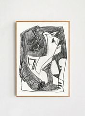 額装品/座っているダンサー1939/アンリマティス/ポスター/アート