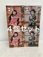 未開封 鬼滅の刃 CRAFTHOLIC 禰豆子・炭治郎 ぬーどるストッパーフィギュア 2種４個セット LFK570 f101