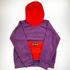 ▽▽Supreme シュプリーム プルオーバー フリ―ス 13AW Fleece Pullover S パープル×オレンジ