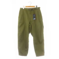 ノースフェイス パープルレーベル THE NORTH FACE PURPLE LABEL COOLMAX チノワイドテーパードパンツ ボトムス ジップフライ コットン 30 S カーキ 緑 グリーン /YQ ■OS