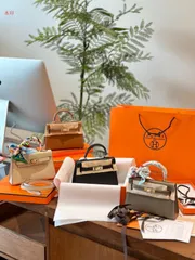 【今日特価】Herm?s Mini Kelly 2nd アップグレード レザー バッグ（フルパッケージ付き）-MM輸入