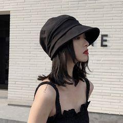 つば長クロッシェハット