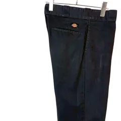 Dickiesディッキーズ874ワークパンツ黒ブラックフェードツイル生地ロゴタグワンポイントリアルワークウェアストリートアメカジスケーターファッションスケートボードカルチャーvintageヴィンテージ50512
