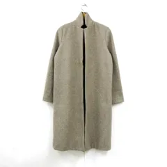 ザラ ロングコート スタンドカラー アウター レディース Mサイズ ベージュ ZARA 【中古】