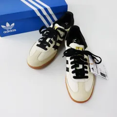未使用 保管品 ウィメンズ アディダス オリジナルス ADIDAS ID0478 サンバ SAMBA OG W 24.5cm クリーム【2400014451559】
