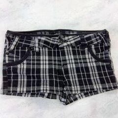 APPRECIATED GARMENT 爽やかコーデに◎ 白黒チェックショーパン