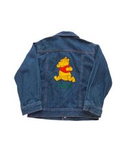 レア 90s vintage プーさん デニムジャケット 150 古着 レトロ - メルカリ