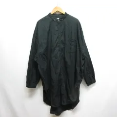 kapital ボタンたくさん　チュニックシャツブラウス　コットン　ブラック osharewalker ブラウス レディース トップス シャツ 長袖