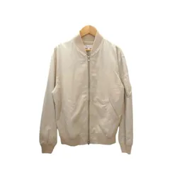 BEAUTY&YOUTH MA-1 TYPE BLOUSON BEIGE サイズL ビューティーアンドユース エムエーワン タイプ ブルゾン ユナイテッドアローズ ジャケット 大名店