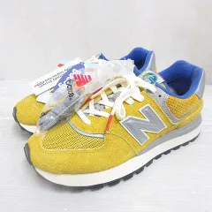 ニューバランス NEW BALANCE x BODEGA ボデガ U574LGB1 スニーカー シューズ 26cm イエロー系 黄 靴 箱 タグ付き