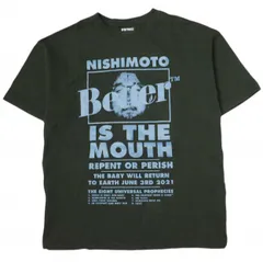 NISHIMOTO IS THE MOUTH x Better Gift Shop ニシモトイズザマウス ベターギフトショップ 別注 CLASSIC S/S TEE プリントTシャツ NIMBT-01 2XL BLACK 半袖 トップス bt1059