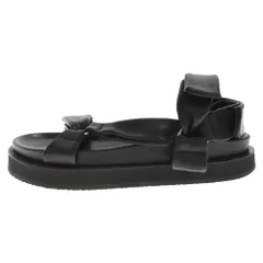 JIL SANDER (ジルサンダー) レザーベルトスポーツサンダル ブラック JI36522A1314111のサムネイル