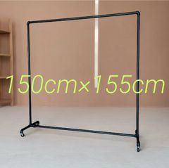 ハンガーラック アイアン パイプ ガス管 水管 収納 店舗 什器