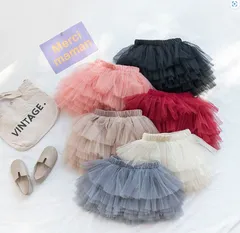 チュールスカート 春キッズ スカート スカッツ キッズ 女の子 スカッツ スカート スパッツ スカートレギンス 無地 サカッツ かわいい チュチュ ベビー ジュニア おしゃれ 子供服 こども ボトムス 秋 冬 夏