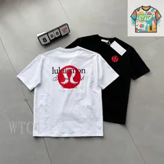 【今日WTO】LULULEMON 25SS レッドロゴ発泡プリント Tee-HR33