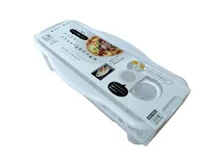 電子レンジ調理器 パスタ用 クリアーホワイト 容量１．３Ｌ のサムネイル