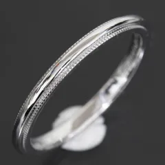 2025年最新】(ティファニー)Tiffany ミルグレイン リング pt950