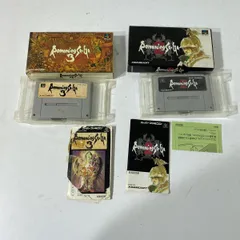 スーパーファミコン ソフト 2点まとめて ロマンシングサガ  2 3 箱説付き 未検品 AAL1030小9506/1121