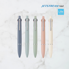 （単品）三菱鉛筆  ジェットストリーム4&1 Lite 定番カラー（Lite touch ink 搭載） _