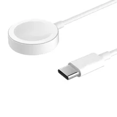 AppleWatch (アップルウォッチ)純正互換品 磁気 充電器 1メートル 全シリーズ、全機種対応 USB TypeC タイプC  Apple Watch