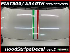 FIAT/ABARTH フードストライプデカール ver.2