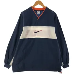 古着 90年代 ナイキ NIKE Vネック ナイロンプルオーバー メンズXL相当 ヴィンテージ/eaa535224