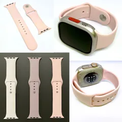 【未使用】Apple Watch バンド シリコン 42mm 44mm 45mm 49mm 3本セット
