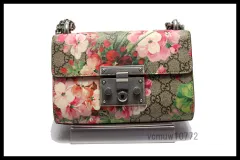 極美品✨GUCCI パドロック パール チェーン ショルダーバッグ 美品○グッチ パドロック パール チェーン ショルダーバッグ