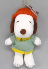【中古】キーホルダー スヌーピー(ニット帽/2022年秋冬) ぬいぐるみキーチェーン 「PEANUTS(SNOOPY)」 ユニバーサル・スタジオ・ジャパン2022限定