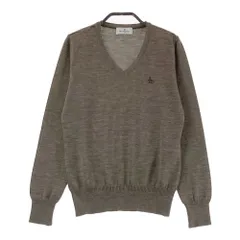サイズ：S MUNSING WEAR マンシングウェア  長袖ニットセーター  ブラウン系 [240101420896] ゴルフウェア レディース ストスト サイズ：S MUNSING WEAR マンシングウェア 長袖ニットセーター