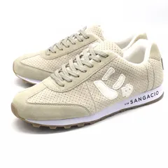sangacio 限定　れおスニーカー　26.5センチ NEW RELEASE】 本日 18:00〜 予約販売スタート。 琥珀色の型押しレザー