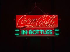 アウトレット セール品！コカ・コーラ スイーブ LEDネオンサイン