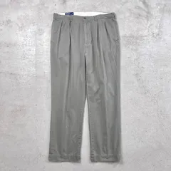 90年代 Polo by Ralph Lauren ポロバイラルフローレン チノパンツ ANDREW PANT 2タック ワイド メンズW38 
