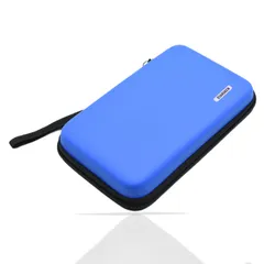 ニンテンドー NEW3DS XL、NEW3DS LL、3DS XL、3DS LL対応収納ケース 任天堂ビデオゲームコンソールのストレージケース ブルー