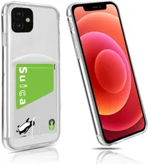 新品 iPhone 12 5.4（2020） ケース クリア iPhone 12 カード収納 Cavor アイフォン12 TPUケース クリア 5.4 インチ 対応 ソフトカバー 薄型 透明TPU 指紋防止 落下防止 傷防止 軽量 Qi急速充電対応 iPhon