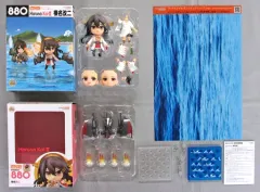 【中古】フィギュア [特典付き] ねんどろいど 榛名改二 「艦隊これくしょん～艦これ～」 GOODSMILE ONLINE SHOP限定