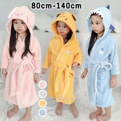 バスローブ ベビー キッズ 耳付き フード付き 厚手 バスタオル 子供用 バスポンチョ バスタオル 赤ちゃん こども ジュニア 子供 寝巻き 部