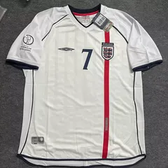 2002 FIFAワールドカップイングランド代表 ユニフォーム ジャージ 7番 BECKHAM