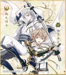 【中古】食玩 雑貨 【シークレット】鶴丸国永＆物吉貞宗(箔押し) 「刀剣乱舞-ONLINE- 色紙ART3」