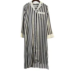 【城東77-020】gelato pique ジェラートピケ JOEL ROBUCHON ジョエル・ロブション コラボ シャツワンピース フリーサイズ