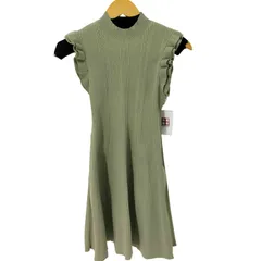 エイミーイストワール eimy istoire 24SS フリルリブニットワンピース レディース FREE 