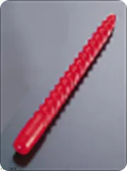 【新品】スパイラルキャンドル ８インチ レッド （１打入）