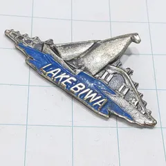 琵琶湖 観光 旅行 記念 山バッジ ピンバッジ PINS ピンズ A30353