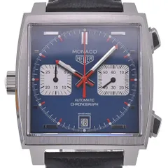 タグホイヤー TAG HEUER CAW211P.FC6356 モナコ クロノグラフ 自動巻き メンズ美品箱付き K#131746のサムネイル