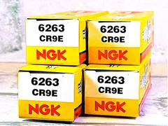 な NGK CR9E (6263) 4個セット 新品 送料込 カワサキ Ninja ZX-6R